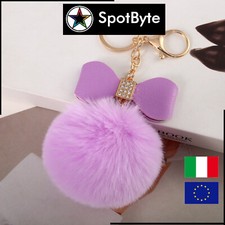 Portachiavi Pompon Donna