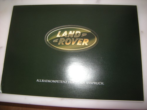 Brochure range rover - range, vogue