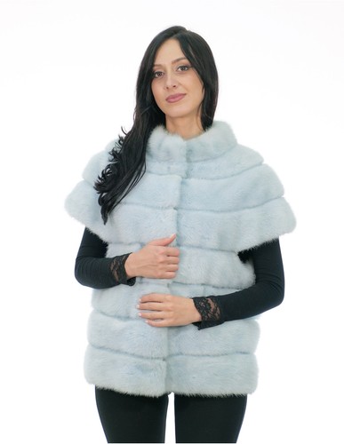 Gilet visone orizzontale - gilet,