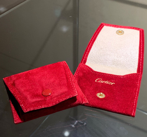Cartier velluto rosso - cartier,