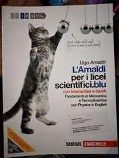 L'AMALDI PER I LICEI SCIENTIFICI.BLU 1 meccanica termodinamica Zanichelli 2012