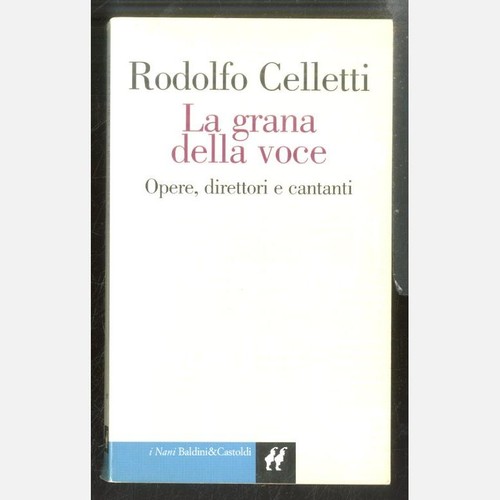 Grana della voce opere - della,