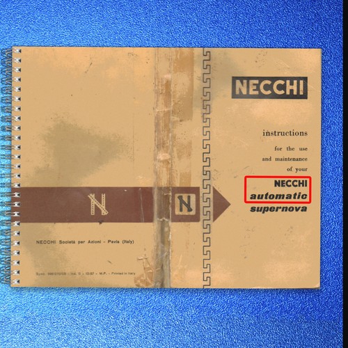Necchi automatic supernova - necchi,