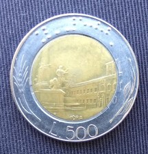 Vendo 500 Lire Bimetallica Del 1988