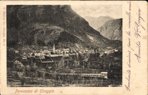 Postcard cireggio omegna - postcard,