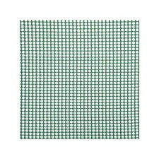 Rete quadra in plastica verde