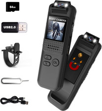 Body Cam, 1080P HD Telecamera