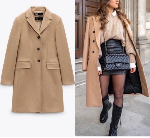 Cappotto donna zara manteco - donna,