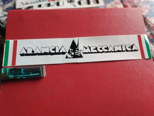Arancia meccanica adesivo - meccanica,