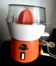 VINTAGE SPREMIAGRUMI ELETTRICO TAURUS ANNI 70 ARANCIONE  CITRUS JUICER MODERNIST