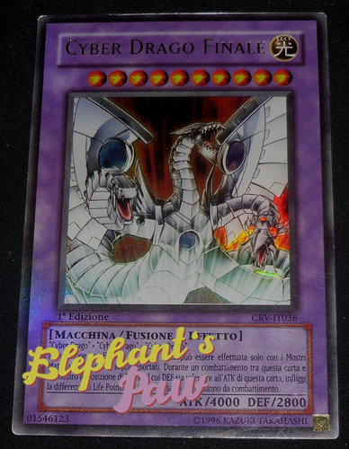 Yugioh cyber drago finale - yugioh,