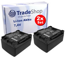 2x BATTERIA 900mAh per Canon