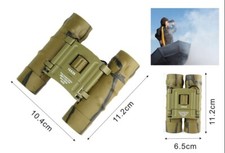 x Binocolo 10x25 Messa A Fuoco Birdwatching Caccia Campeggio Pieghevole val