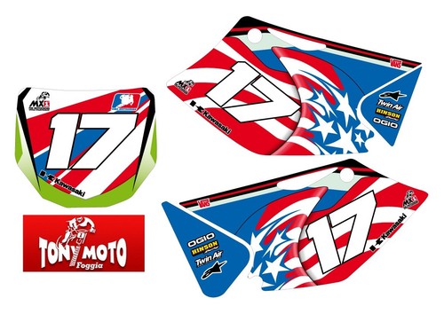 Kit grafiche adesivi - kit, monster