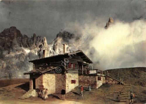 Cartolina baita segantini - baita,