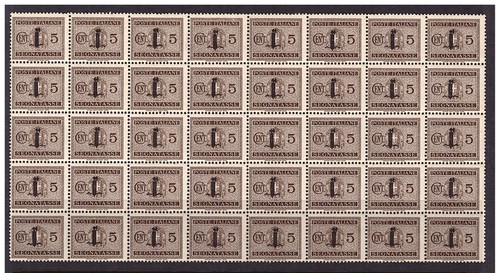 1944 segnatasse centesimi - 1944,