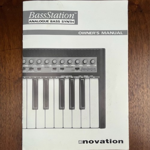 Vintage novation bass station - vintage,