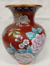 BELLISSIMO  VASO  CLOISONNE