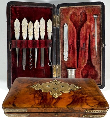 Antico astuccio cucire - astuccio,