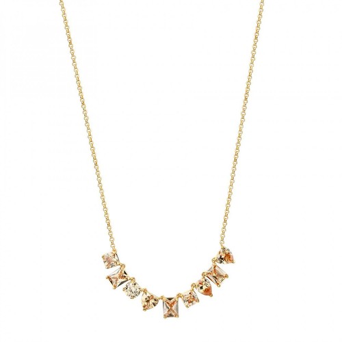 Collana rosato gemma corta - collana,