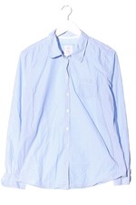 H&M Camicia a maniche lunghe Donna Camicia elegante Taglia IT 46 blu-bianco