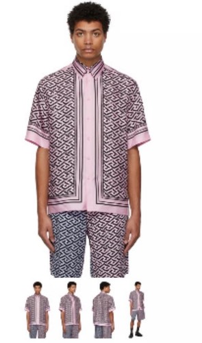 Camicia versace greca firmata - camicia,