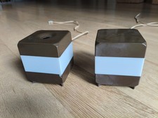 Coppia Lampada comodino CUBIC