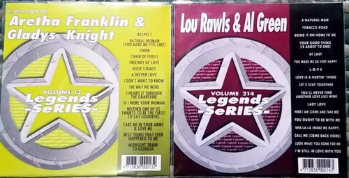 Cdg legends karaoke aretha - legends,