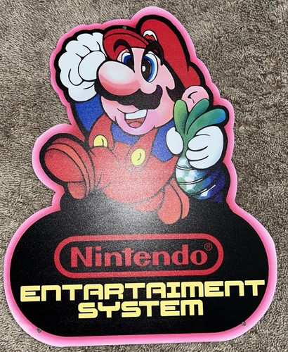 Insegna metallo mario 2 - insegna,