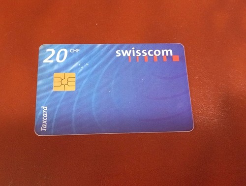 Scheda telefonica swisscom - scheda,