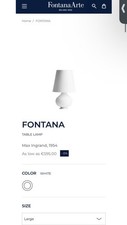 Fontana Arte Large White Table