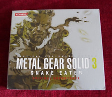 METAL GEAR SOLID 3 Snake Eater Original Soundtrack 2 CD PlayStation 2
