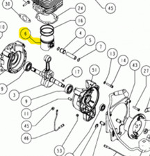 PISTONE +SEGMENTI E SPINOTTO