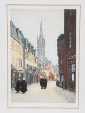 Stampa firmata incorniciata