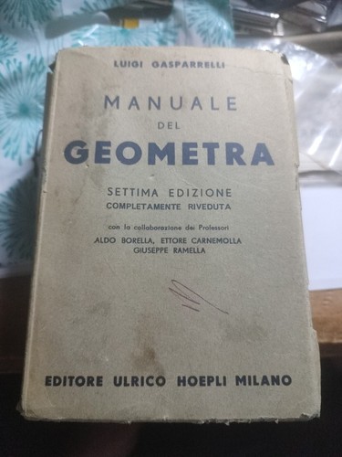 Manuale del geometra - manuale,
