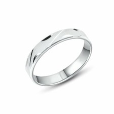 Anello fedina waves uomo donna