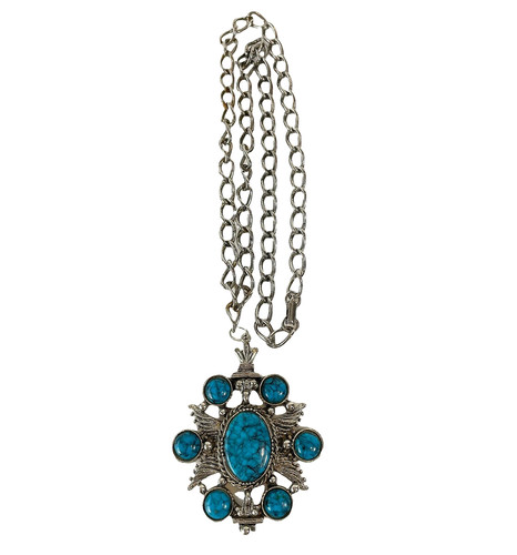 Collana con ciondolo - , finto