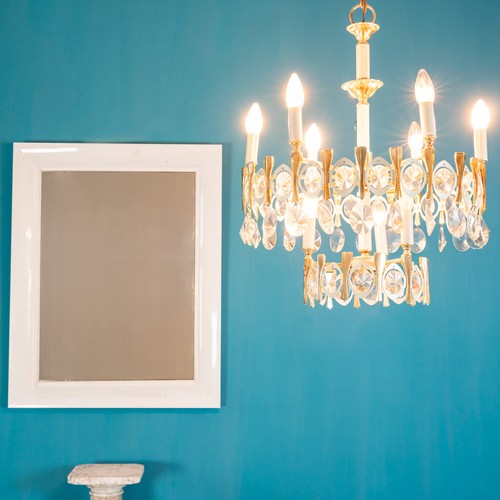 Lampadario gaetano sciolari - lampadario,