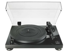 AUDIO TECHNICA AT-LPW50PB GIRADISCHI MANUALE A CINGHIA NERO LUCIDO