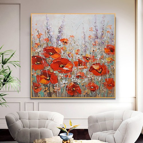 Dipinto olio tela fiori - dipinto,