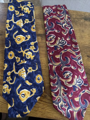 Coppia cravatte vintage - di,