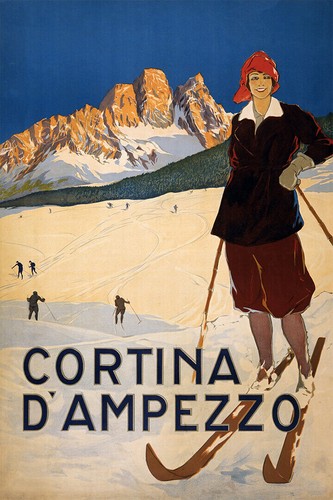 366672 1924 cortina ampezza - 1924, d'ampezza