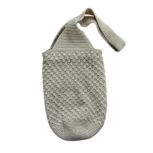 Borsa hobo all uncinetto - hobo, all'uncinetto