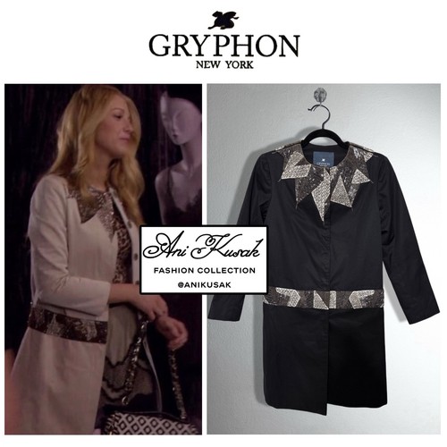 Trench coat gryphon mosaico - trench,