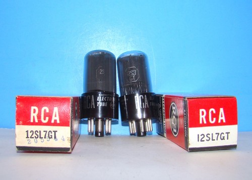 12sl7gt nos rca 1950 - nos,