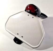 Targa supporto con - e, luce
