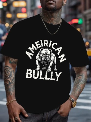 American bully shirt - t-shirt, uomo