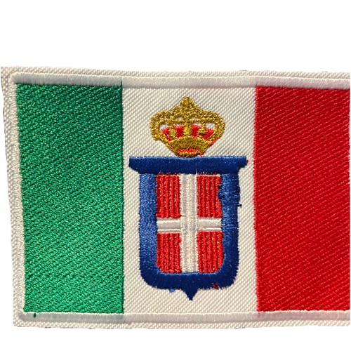Toppa bandiera italia savoia - italia,