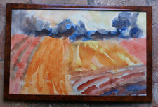 Les champs sous le soleil