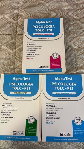 Alpha test psicologia - alpha,